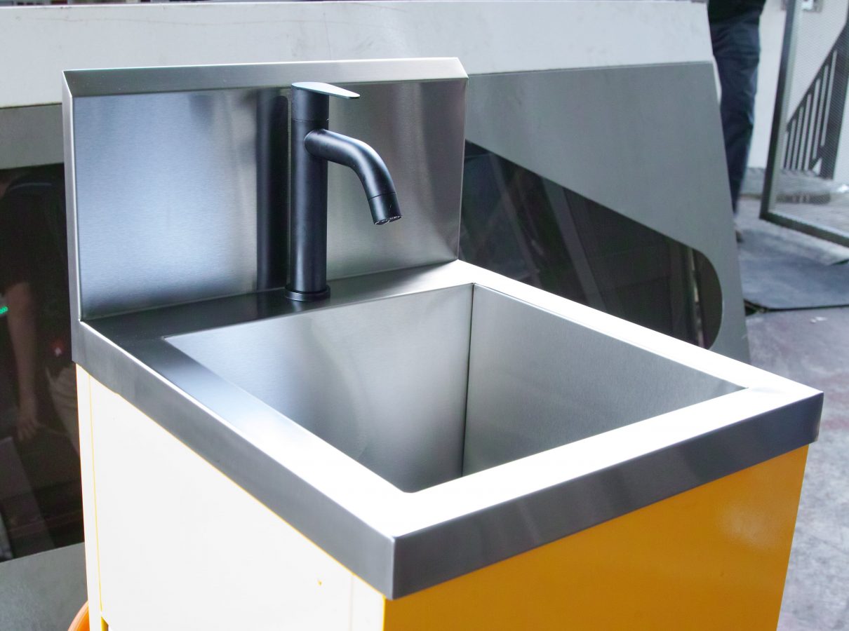 Mobile Hand Wash Sink, Portable Kitchen Cabinet With Sink Malaysia